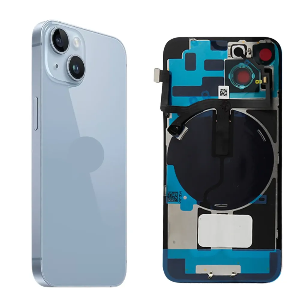Instalación de Tapa Trasera Completa para iPhone 14 (Blue (Azul))