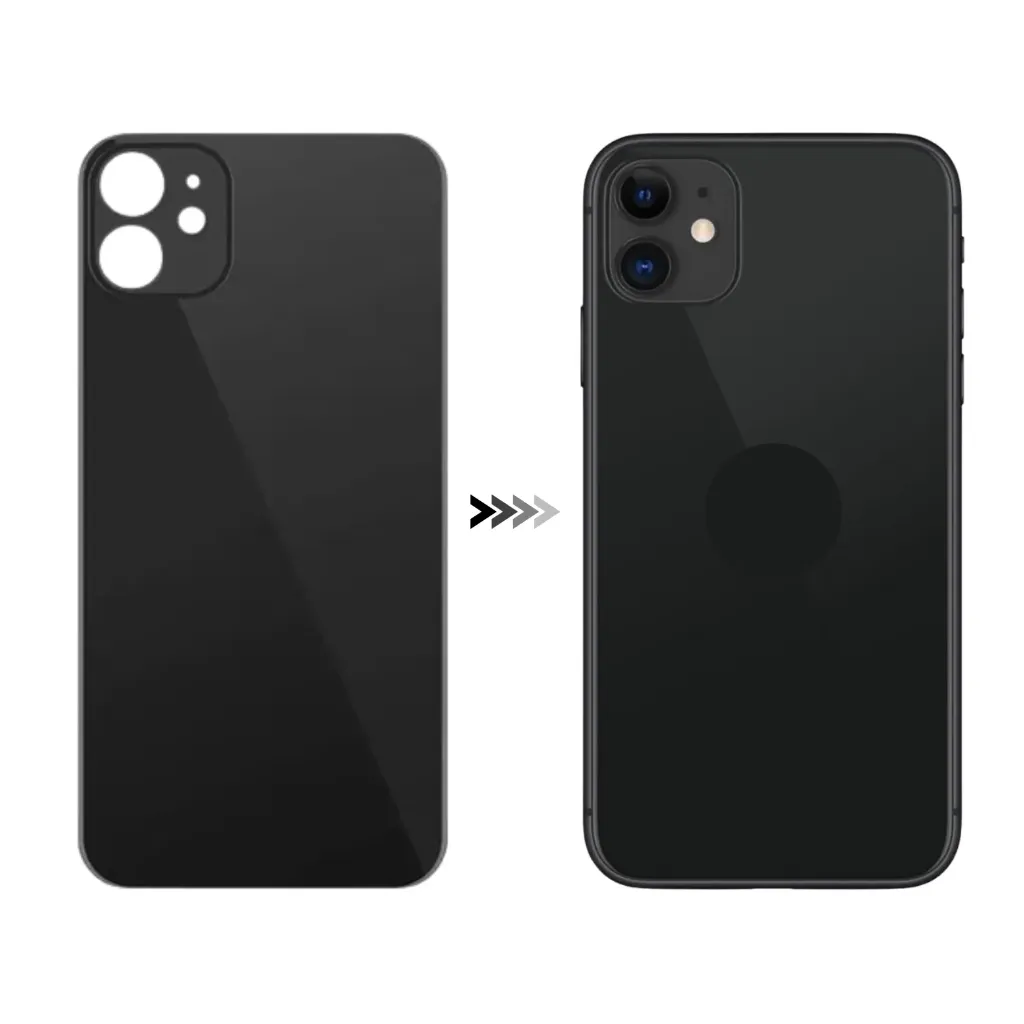 Instalación de Tapa Trasera para iPhone 11 (Black (Negro))