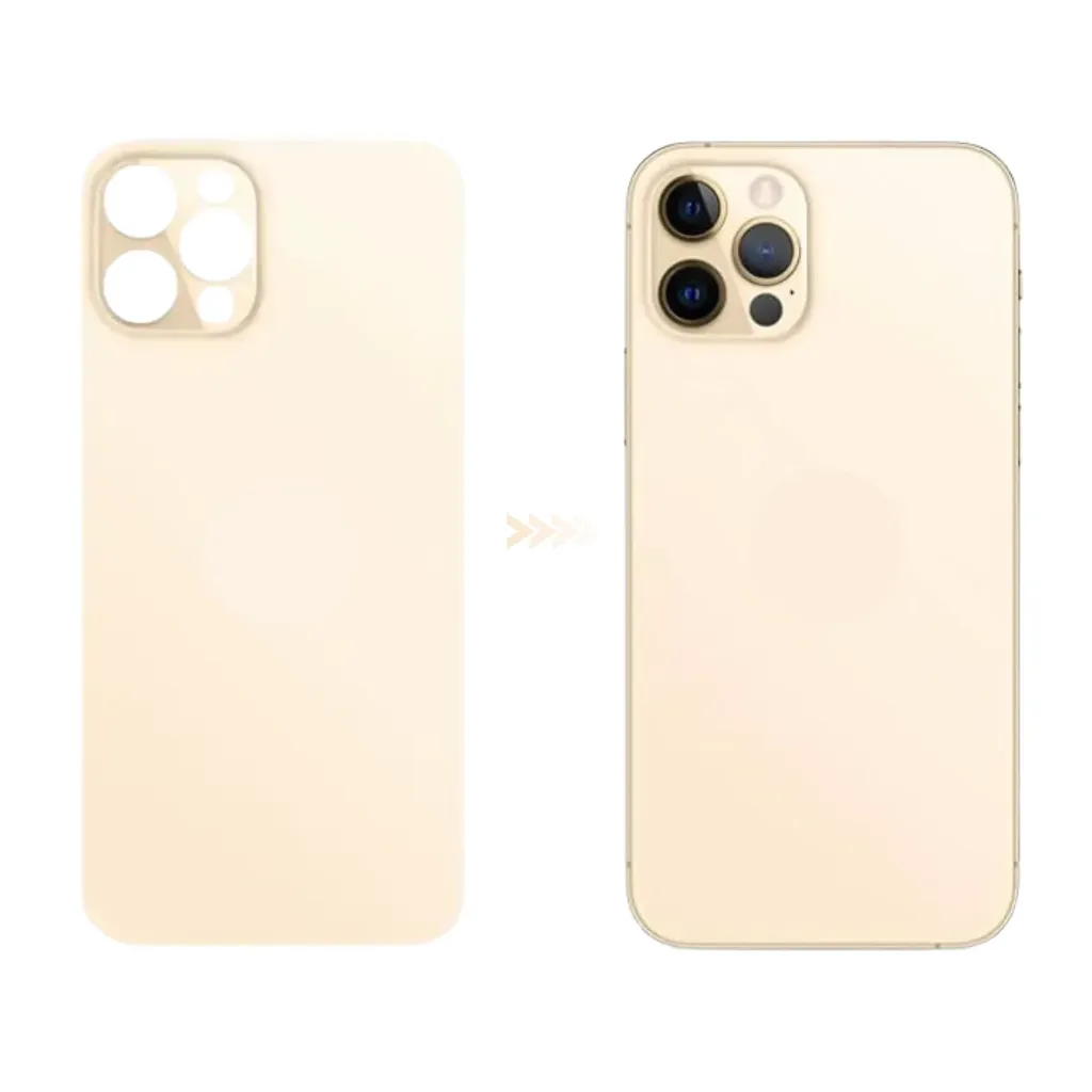 Instalación de Tapa Trasera para iPhone 12 Pro Max (Gold (Oro))