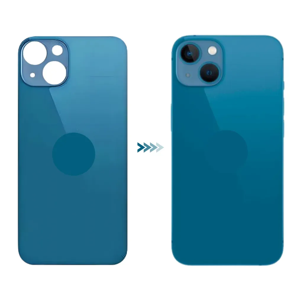 Instalación de Tapa Trasera para iPhone 13 Mini (Blue (Azul))