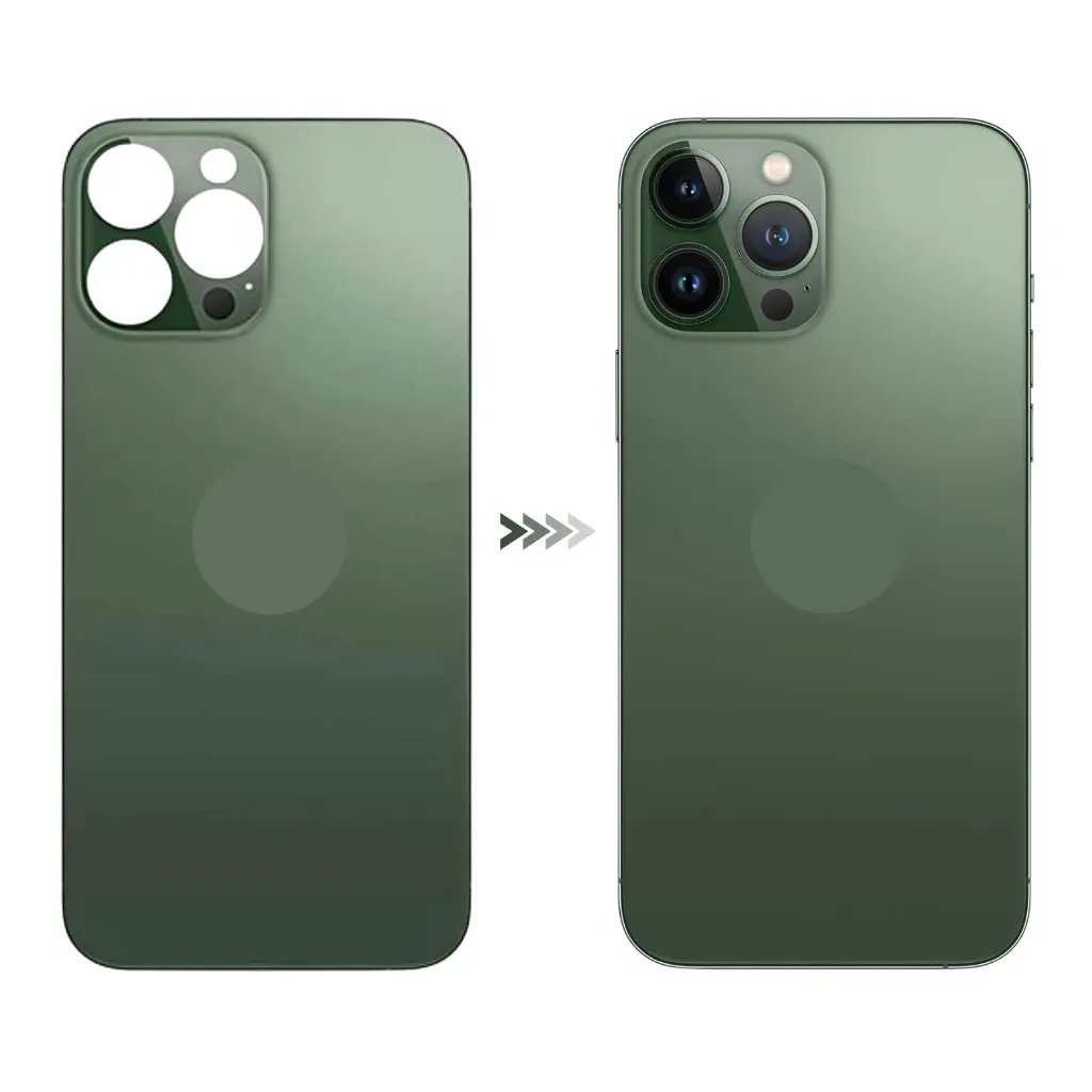 Instalación de Tapa Trasera para iPhone 13 Pro Max (Alpine Green (Verde Alpino))