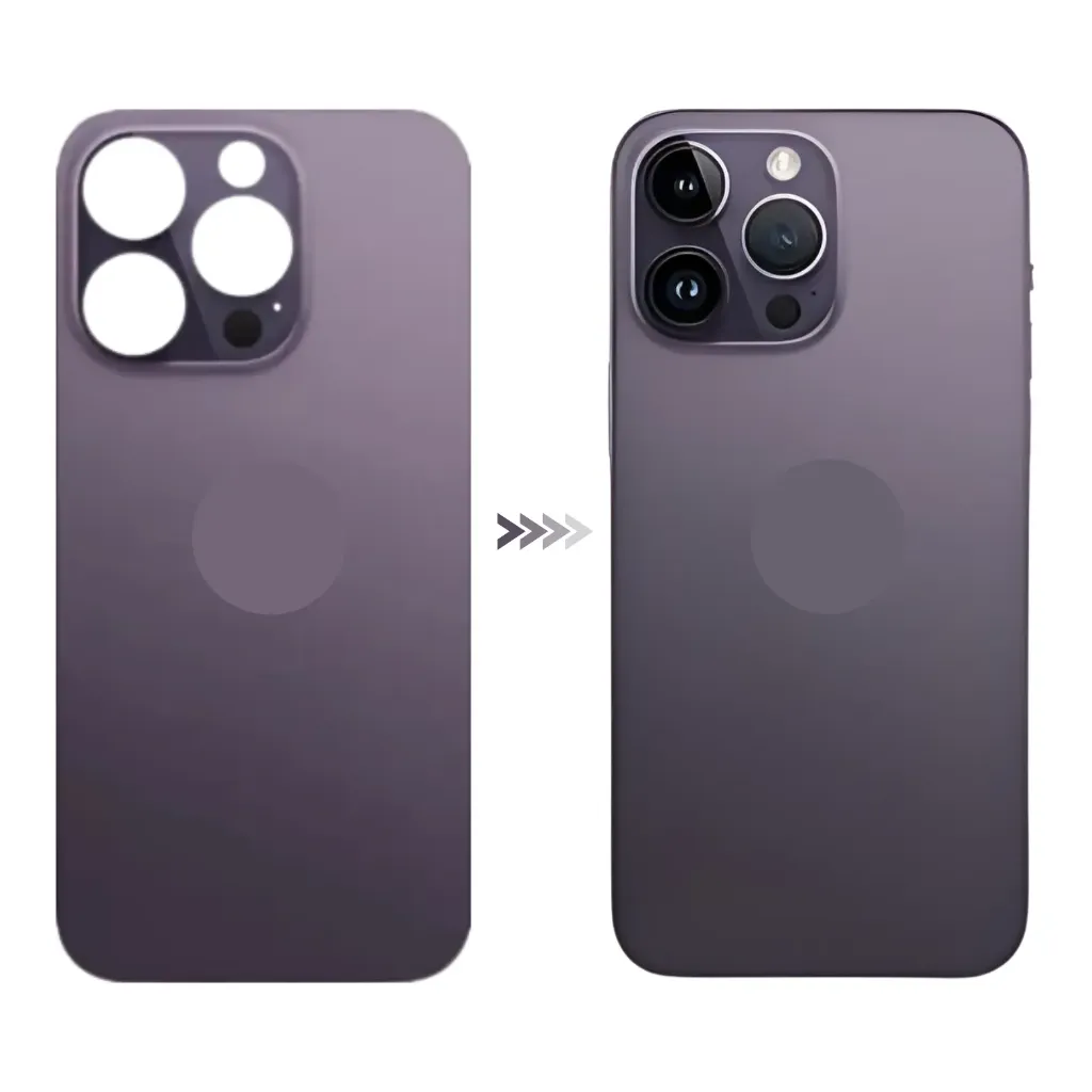 Instalación de Tapa Trasera para iPhone 14 Pro (Deep Purple (Morado Oscuro))