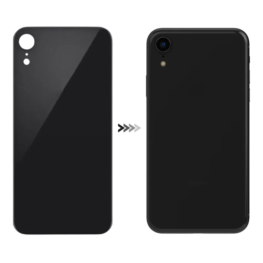 Instalación de Tapa Trasera para iPhone XR (Black (Negro))
