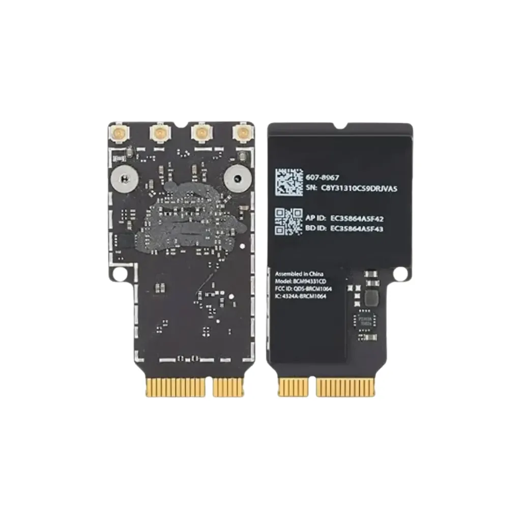 Tarjeta de Red AirPort Wi-Fi 802.11n + Bluetooth 4.0 para iMac 21.5 y iMac 27 (A1418 y A1419 2012 - 2013)