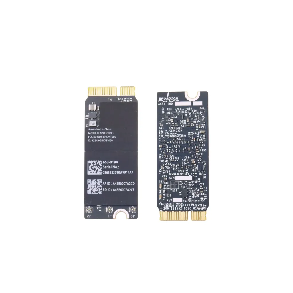 [TW-A1502-A1398] Tarjeta AirPort WiFi + Bluetooth para MacBook Pro 13" y 15"(A1502/A1398)